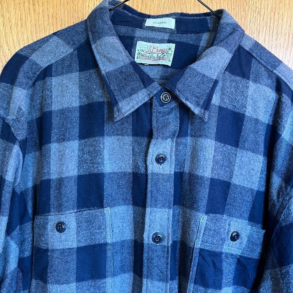 J.Crew mens size XL FLANNEL SHIRT